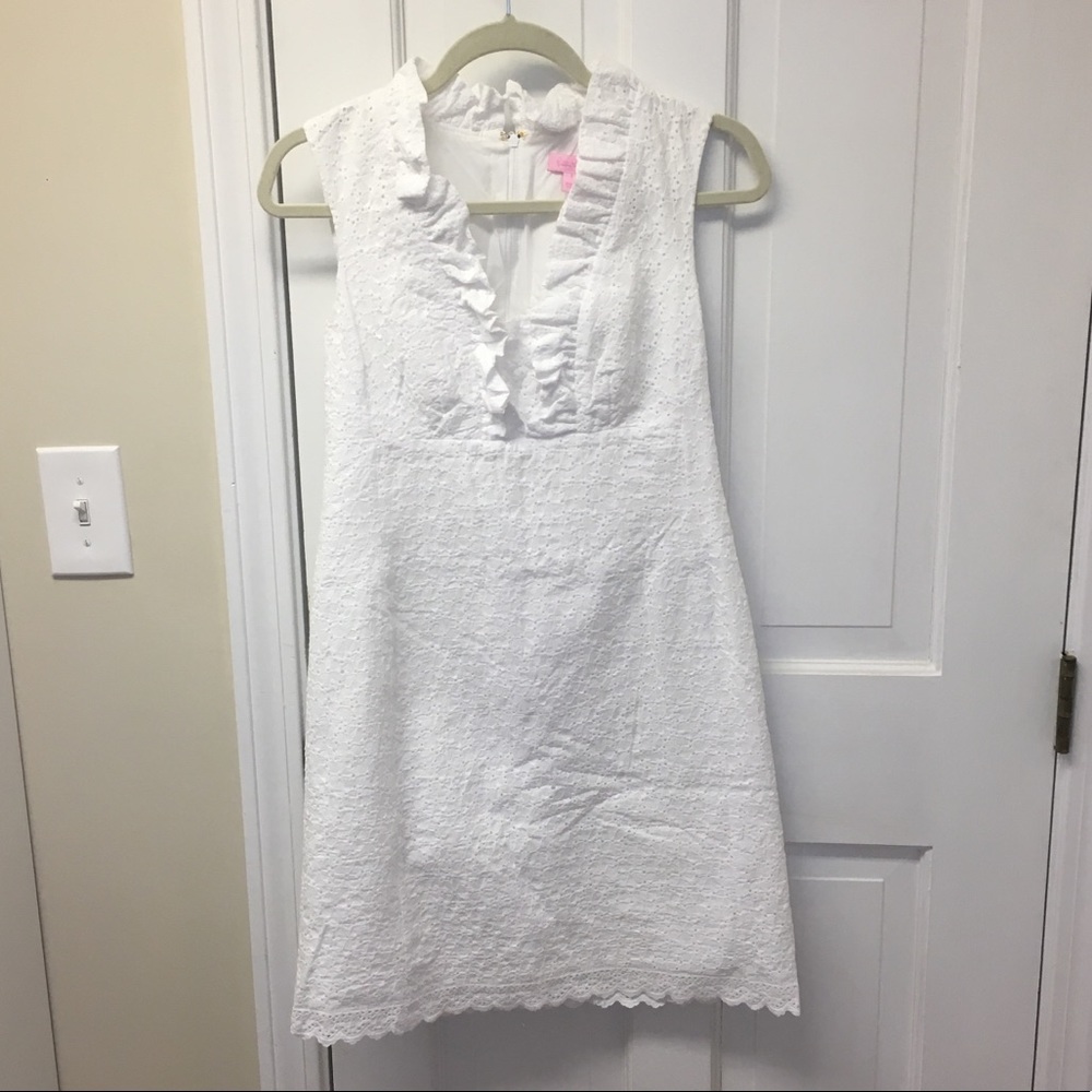 Lilly Pulitzer summer eyelet dress